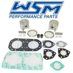 Wsm Top End Kit For 1991-1993 Kawasaki Js650 650sx - Engine Pistons Piston Db. Fixed Price $203.98.