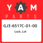 Gj3-6517c-01-00 Yamaha Lock, Lid Gj36517c0100, New Genuine Oem Part. Fixed Price $89.08.