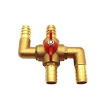 4-way Auto Heating Water Valve - Brass Integrated Manual Control, 5/8". Fixed Price $41.39.