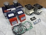 Seadoo 657x Top End Rebuild Kit Cylinder Piston Gasket Set Bearing #332. Fixed Price $733.00.