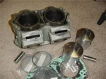 Sea-doo 947/951 Engine Top End Kit W/cylinder & Pistons, Save $150 W/core Seadoo. Fixed Price $725.00.