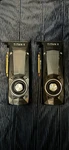 2x Nvidia Geforce Gtx Titan X 12gb + Msi Sli Bridge Sleeved Cables. Fixed Price $400.00.