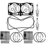 Niche Piston Gasket Spark Plug Kit For Polaris Titan Switchback Sks 800. Fixed Price $116.04.