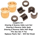 Seadoo Cable Lock Nut Seal Half Ring Kit 277001527 277000055 293830063 211100009. Fixed Price $54.95.