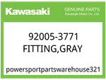 Kawasaki Oem Part 92005-3771 Fitting,gray. Fixed Price $5.42.