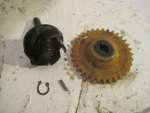 82-83 Yamaha Vision Xz550 Water Pump Impeller Shaft Gear Assem 11h-12450-01-00. Fixed Price $10.00.