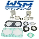 Wsm Top End Kit For 1991-1992 Kawasaki Jb650 Jet Mate - Engine Pistons Yc. Fixed Price $203.98.