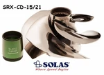 Solas Sea Doo 4-tec Impeller Srx-cd-15/21 Rxpx Rxtx 255 / Rxp Rxt Gtx Wake 215. Fixed Price $239.95.