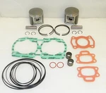 Wsm Seadoo 650 Plat Piston Top End Rebuild Kit 010-816-10p Oem 290886545 78mm. Fixed Price $184.12.