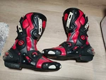 Sidi Vertigo Corsa Race Motorcycle Boots - Rare Red Carbon Fiber -8.5 Us 42 Euro. Fixed Price $124.98.
