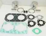 Wsm Top End Piston Rebuild Kit 1mm Over 77mm Kawasaki Jet Ski 650 Sc 91-95. Fixed Price $211.98.