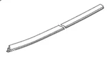 Yamaha Side Gunwale Black F1b-u2512-10-00. Fixed Price $160.95.