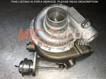 Honda Aquatrax F12-r12 Turbocharger Repair Service Ihi Turbo Mg8-0211 Hw1-6720. Fixed Price $800.00.