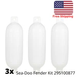 Sea-doo Ribbed Boat Fenders Inflatable Bumpers Dock 295100877 Lot Of 3. Fixed Price $67.55.