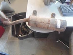 1996 Kawasaki Klf400 4x4 Muffler 18001-1895. Fixed Price $163.13.