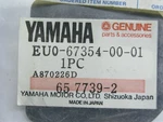 Oem Yamaha Shim T = 0.1 Eu0-67354-00-01 & Eu0-67354-a0-00 Nos New Qty 1. Fixed Price $13.45.