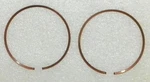 Wsm Piston Ring Set For Kawasaki Sc 650 1991-1995 .25mm Over 010-910-04. Fixed Price $22.28.