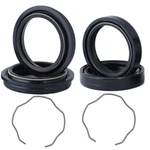 Fork Oil Seals Dust Covers & Retaining Clips Fits Kawasaki Kle 500 A 1995. Fixed Price $24.29.