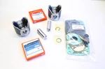 Wsm 010-821-14p 75 Cc Twin Cylinder 1mm Over Top End Engine Rebuild Kit Nos. Fixed Price $229.29.