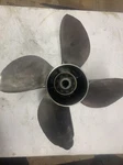 Quicksilver Trophy 25p Boat Prop Stainless Steel 4 Blade 48-825942-25. Fixed Price $189.00.