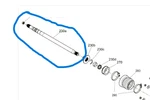 Oem Brp Sea-doo Propeller Shaft - 271002210. Fixed Price $74.95.