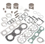 Top End Rebuild Piston Kit For Yamaha Gp1200r Xl Xlt 1200 Xr1800 Pv .50mm Over. Fixed Price $284.95.