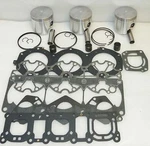 Wsm Yamaha 1200 Top End Piston Rebuild Kit '97-'04, 010-826-23 - .75mm Size Only. Fixed Price $337.19.