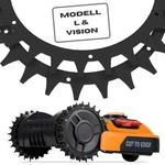 Robotic Lawnmower Spikes Stainless Steel In Black For Models Worx L & Vision Polie.... Fixed Price $81.23.