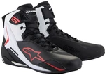 Alpinestars Faster 4 Mens Motorcycle Riding Shoes Black/white/red. Fixed Price $199.95.