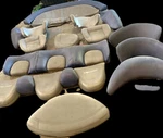Sea Doo 2001 Challenger 2000 Bucket Seat Base Seats Cushion Cushions Backrest Al. Fixed Price $849.99.