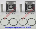 For Pwc Jet Ski Seadoo 951 Piston Kit (47-108 290-887-570-f 0.50 With Ring) X2. Fixed Price $115.50.