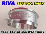 Sea-doo Stainless Riva Wear Ring Spark 2014 267000617 Seadoo Rs33-140-sk. Fixed Price $189.95.