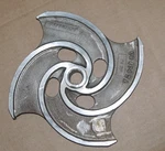 Worthington 23567 Pump Impeller 9.5" 4-vane Ub4142a Cn7m New. Fixed Price $149.99.