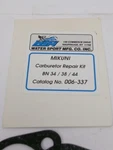 Wsm Mikuni Carb Kit Pn 006-337. Fixed Price $32.99.