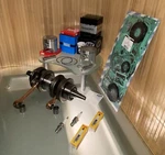 1999-2004 Yamaha Xl 700 Engine Rebuild Kit /crankshaft+pistons+gaskets=62t. Fixed Price $790.00.