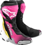 Alpinestars Supertech R Boots - Black/magenta/white/yellow Us 12.5 / Eu 48. Fixed Price $649.95.