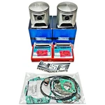 New Wsm Sea-doo 720 .25mm Over Pistons Bearings Gaskets 1995-2003 Hx Spx Sp Gti. Fixed Price $239.63.