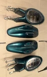 Sea-doo Green 1996 96 1997 97 Gtx Mirror Lh 269500265 Rh 269500266 + Supports. Fixed Price $54.95.