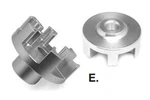 Ada Racing Kawasaki Billet Coupler Set 1990-1995 550sx. Fixed Price $89.20.