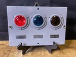Gm Electro-motive Division Railroad Diesel Locomotive Warning Lights Panel Nos. Fixed Price $149.95.