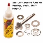 Sea Doo Pump Rebuild Kit Shaft Bearings And Oil 587 650 Gt Sp Spi Xp Gtx Gts Spx. Fixed Price $95.95.