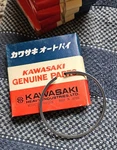 Nos Kawasaki 440 0.5mm Over Piston Ring, Oem, Js440 13003-3015, Single Ring. Fixed Price $27.00.