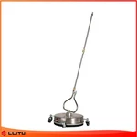 13.7" Pressure Washer Surface Cleaner With 4 Wheels Stainless Steel. Fixed Price $72.99.