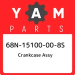 68n-15100-00-8s Yamaha Crankcase Assy 68n15100008s, New Genuine Oem Part. Fixed Price $1072.60.