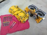1990 Seadoo Sp Sea Doo 587 Crank Case 290995974 Upper Lower Oem Halves. Fixed Price $49.95.