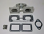 Kawasaki 650 Jet-ski Intake-manifold For Mikuni Sbn 44 46 Carb 650-sx-x2-ts New. Fixed Price $229.95.