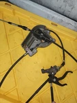 2004 Honda Aquatrax R12x Trim Control Cable W/lever 47870-hw3-671 53178-hw3-670. Fixed Price $79.99.