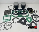 '98- 02 Kawasaki 750 Sxi Pro .50mm O/s 80.50mm Rebuild Kit Pistons Gaskets Seals. Fixed Price $219.95.