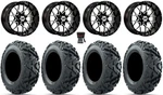Gtw Vortex 2 12" Golf Wheels Mh 25" Barrage Mud Tires E-z-go & Club Car. Fixed Price $861.32.