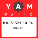 61l-51321-10-94 Yamaha Impeller 61l513211094, New Genuine Oem Part. Fixed Price $279.13.